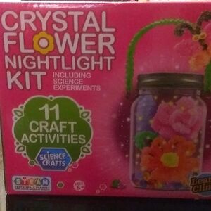 Crystal flower nightlight kit
